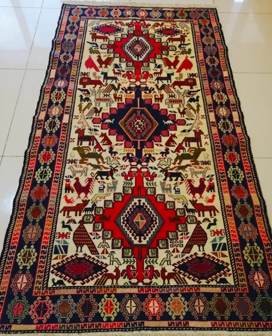Persian handmade kilim 1.97m x 0.68m