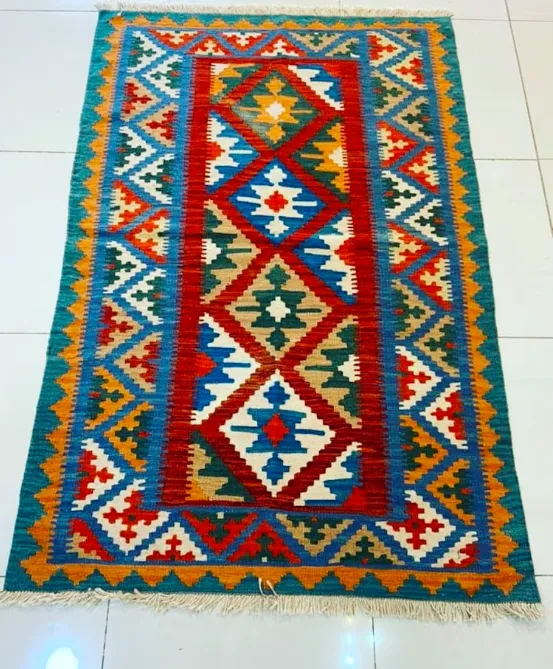 Persian handmade kilim 1.85m x 1.24m
