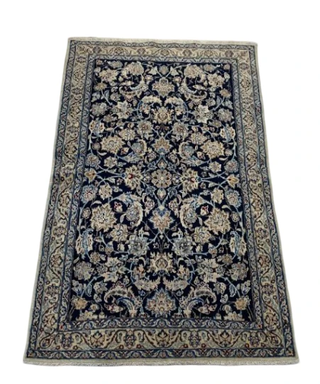 Crimson and black Baluch runner with diamond lattice